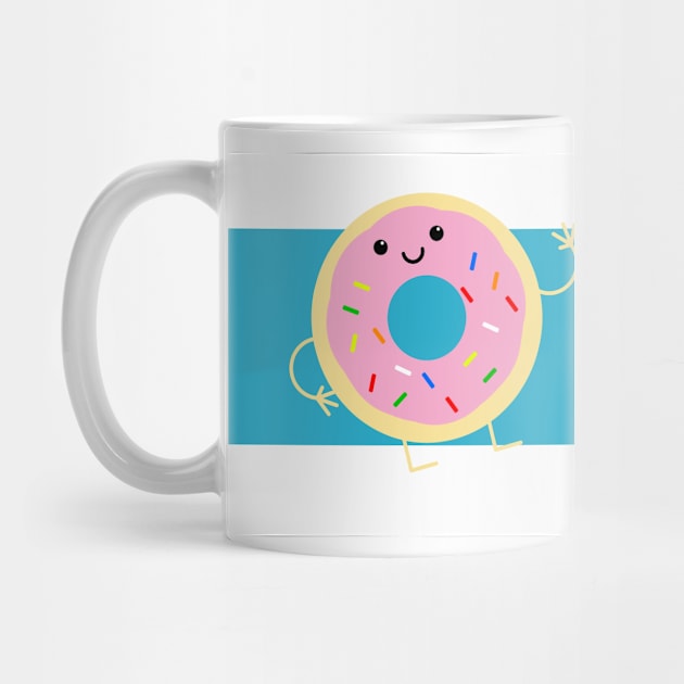 Donut & Coffee by MoustacheRoboto